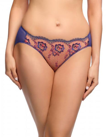 Evelina Bikini - Cobalt/Coral -
