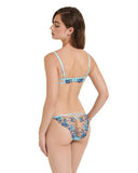 Calista Panty - Blue Topaz/Sheer -