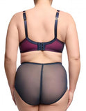 Savoir Faire Full Figure Underwire Bra - Navy -