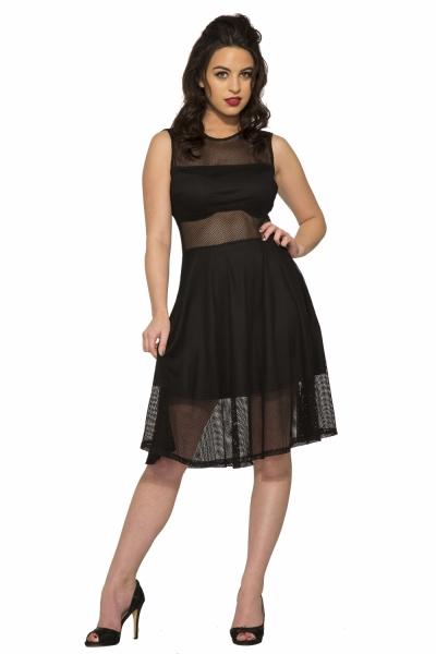 ladies sheath dresses Ivory & Black Midi-Length Sheath Dress – Jolie Vaughan Boutique main image 1