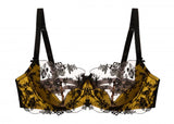 Victresse Balconette Bra - Chartreuse/Black -