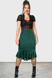 Drusilla Midi Skirt - Green -
