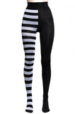 Ella Tights - White/Black - One Size