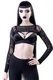 Eris Lace Bolero - Black - One Size