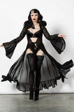 Mother Spirits Hooded Cloak - Black -