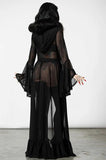 Mother Spirits Hooded Cloak - Black -