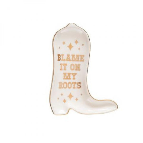 Blame It On My Roots Trinket Tray