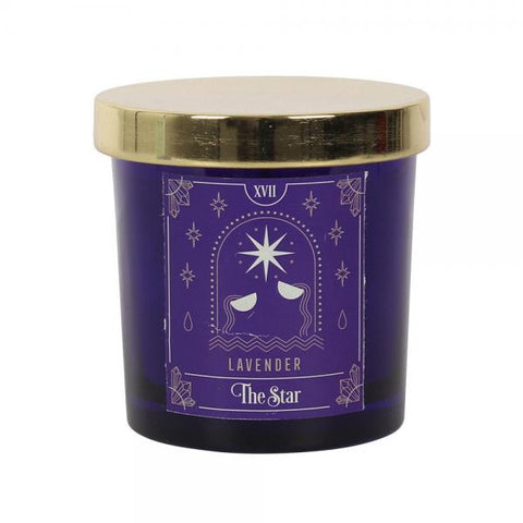 The Star Tarot Lavender Scented Candle