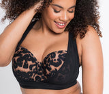 Bandeau Bikini Top - Leopard Print -