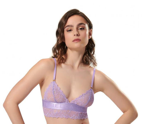 Tori Soft Bralette - Purple Rose -