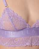 Tori Soft Bralette - Purple Rose -