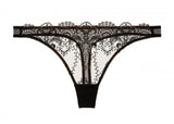 Nom De Plume G-String - Black -
