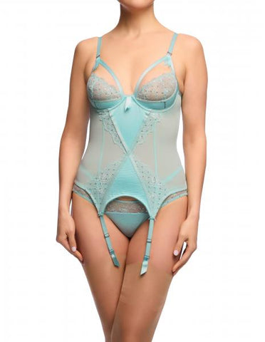 Madame X Bustier - Powder Blue -