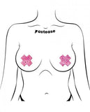 Pastease - Petites Disco Plus X - Pink - O/S - 2 Pairs