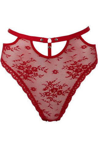 Sheer Evil Panty - Scarlet -