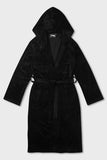Webbed Robe - Black -