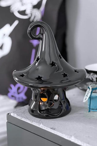 Not A Fun-Guy Tealight Holder - Black