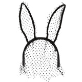 Honey Bunny Lace Ears - Black
