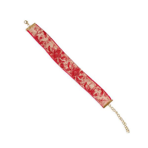 Foxy Cleopatra Choker - Red