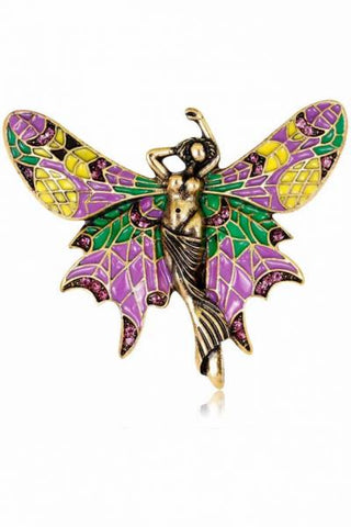Butterfly Mermaid Pin