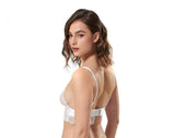 Tori Soft Bralette - White -