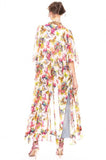 Dreaming of Paradise Kimono - White Butterfly - One Size