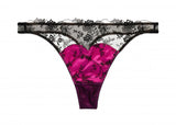 Victresse G-String - Black/Fuchsia -