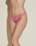 Pret A Porter Low Rise Thong - Rani Pink/Chakra Green -