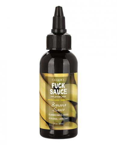 Fuck Sauce Flavored Water-Based Personal Lubricant - Banana 2 fl. oz.