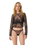 Cordelia Top - Black -
