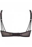 VIP Devotion Uplifting Balconette Bra - Black -