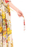 Floral Beauty Shirt-Dress - Frozen Dew Floral -