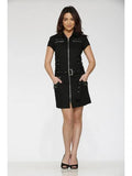 Detention Mini Dress - Black -