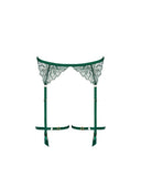 Astra Thigh Harness Suspender - Aventurine Green -