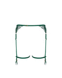 Astra Thigh Harness Suspender - Aventurine Green -