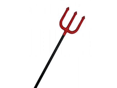 Rhinestone Pitchfork - Red