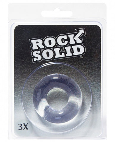 Rock Solid 3" Clear Donut Ring