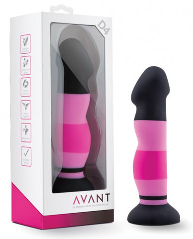 Blush Avant D4 Silicone Dildo - Sexy in Pink