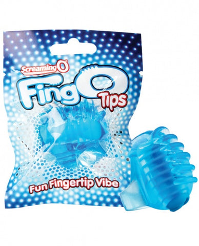 Screaming O FingO Tips - Blue