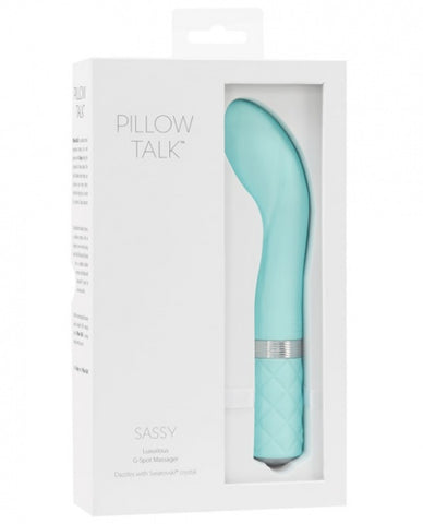 Pillow Talk Sassy G Spot Vibrator - Teal
