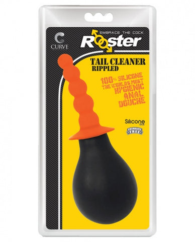 Curve Novelties Rooster Tail Cleaner Rippled - Orange