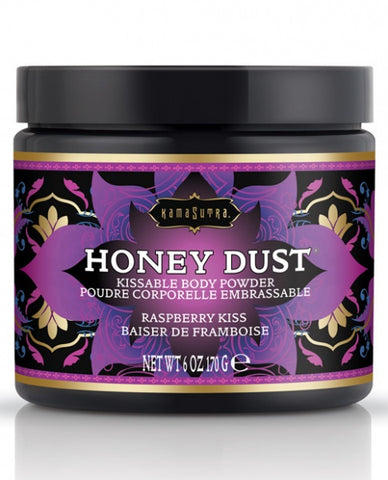 Kama Sutra Honey Dust - 6 oz Raspberry Kiss