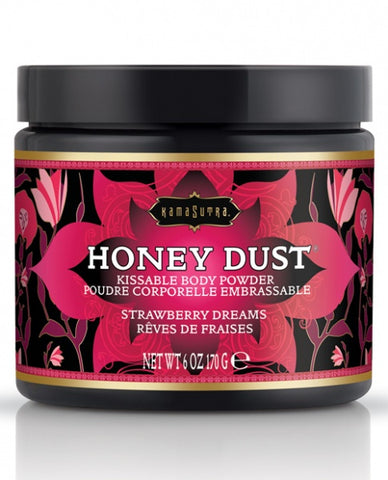 Kama Sutra Honey Dust - 6 oz Strawberry Dreams