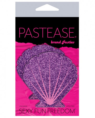 Pastease Mermaid Glitter Seashell - Purple/Pink O/S
